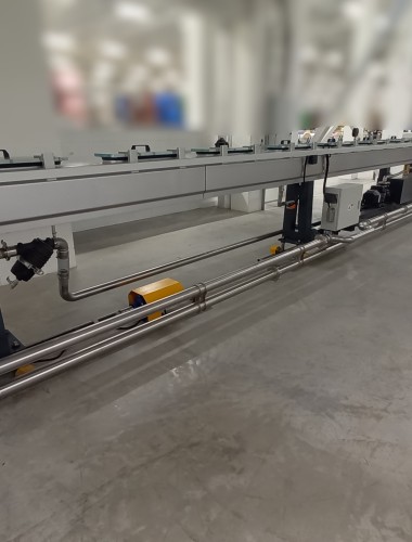 Reconstruction of cooling baths on the production line